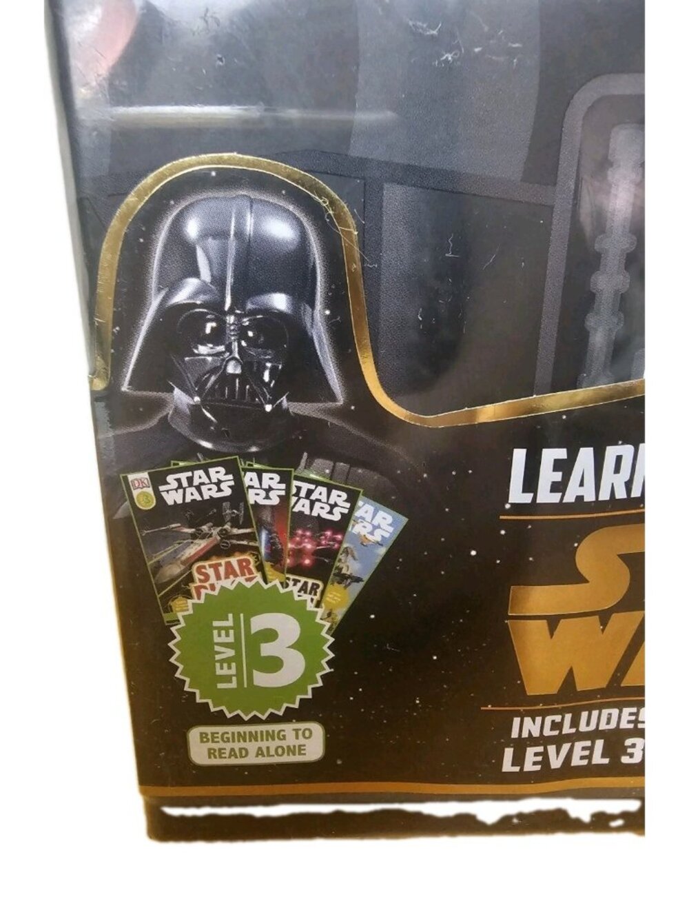 Learn To Read With Star Wars Darth Vader Level 3 Box Set Of 4 - New Sealed - Picture 3 of 6